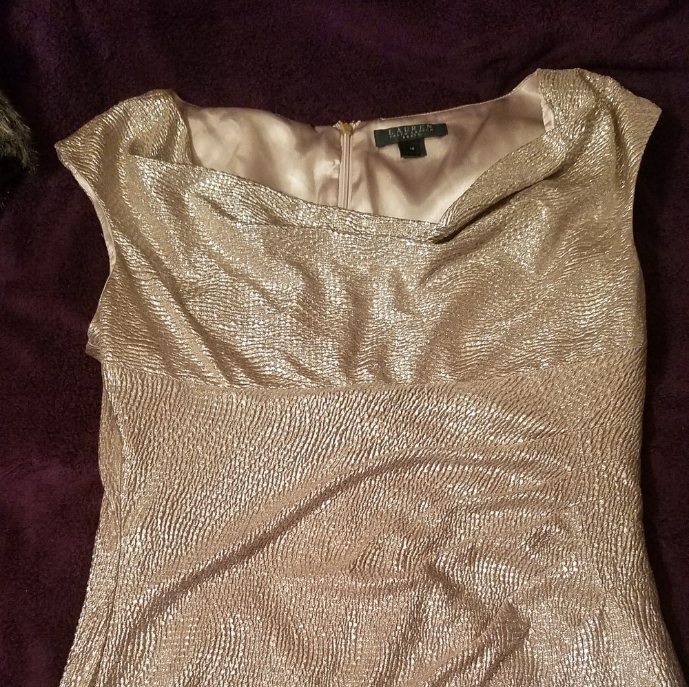 Stunning Gold metallic dress